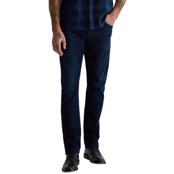 AG Adriano Goldschmied Graduate Tailored Leg Distressed Straight Leg Jeans